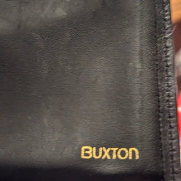 🖤 Buxton wallet black leather change checkbook cover credit card cash NWOT - Picture 5 of 14